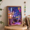 Disney Toy Story Buzz Lightyear Digital Oil Painting Art Kit Handmade Coloring Painting Home Decor