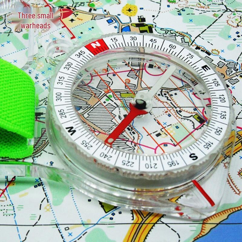 High-Precision Orienteering Thumb Compass