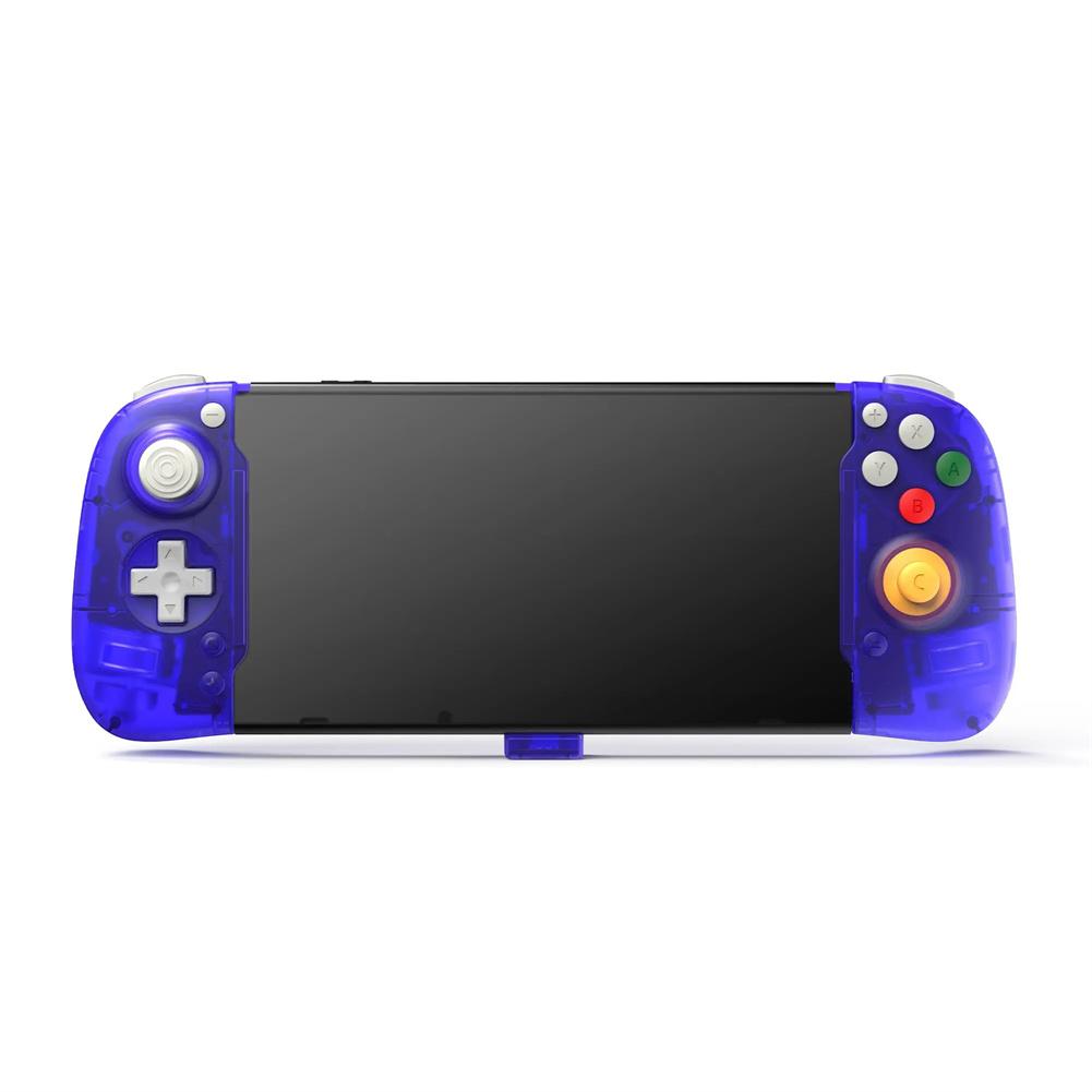 

Ручной игровой контроллер с джойстиком, совместимый с игровым автоматом Switch/Switch OLED фиолетовый