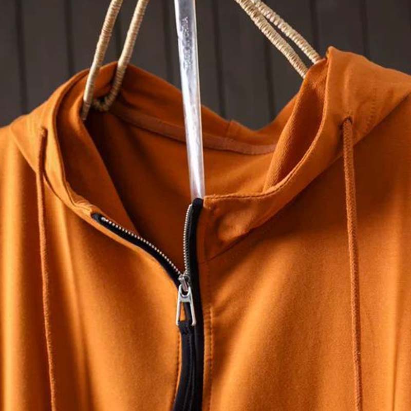 Sudadera para Mujer Algodón Oversize con Capucha Gruesa Suelta Casual Jersey Manga Larga Top Sudadera