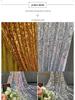 Gold & Silver Glitter Sequin Fabric for Wedding & Birthday Decor