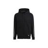 Long Sleeve Zip-Up Hooded Jacket Men Outerwear Black GM6450