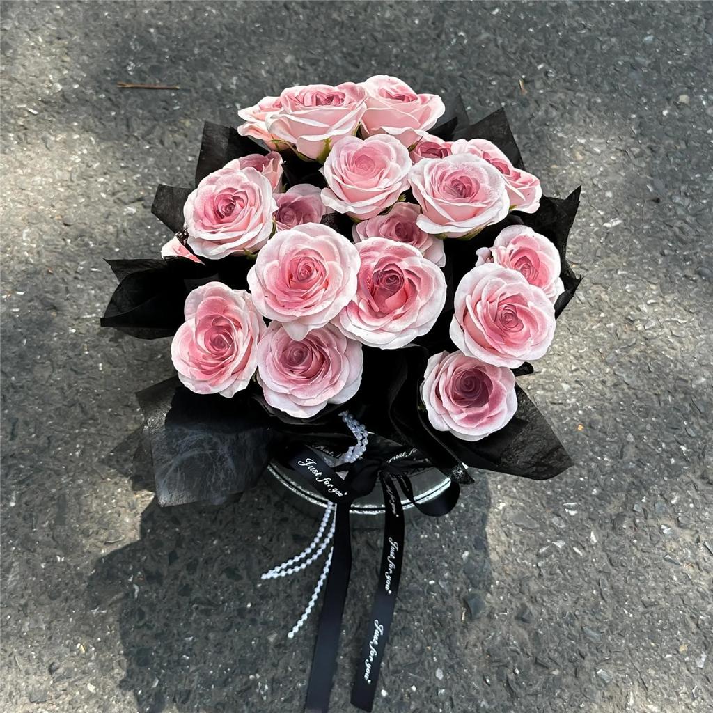 Valentine's Day Eternal Flower Rose Plum Sauce Bouquet Birthday Gift Valentine's Day Gift Companion Gift Festival Gift