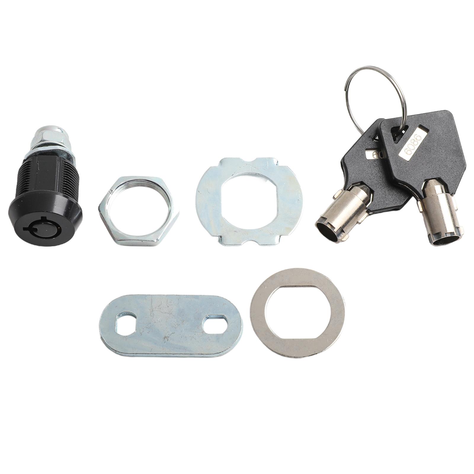 Keys Cam Lock Zinc Alloy Furniture Lock High Quality Locker Lock 90 Degrees Alike Mailbox Drawer Cabinet Desk Turn China Mainland