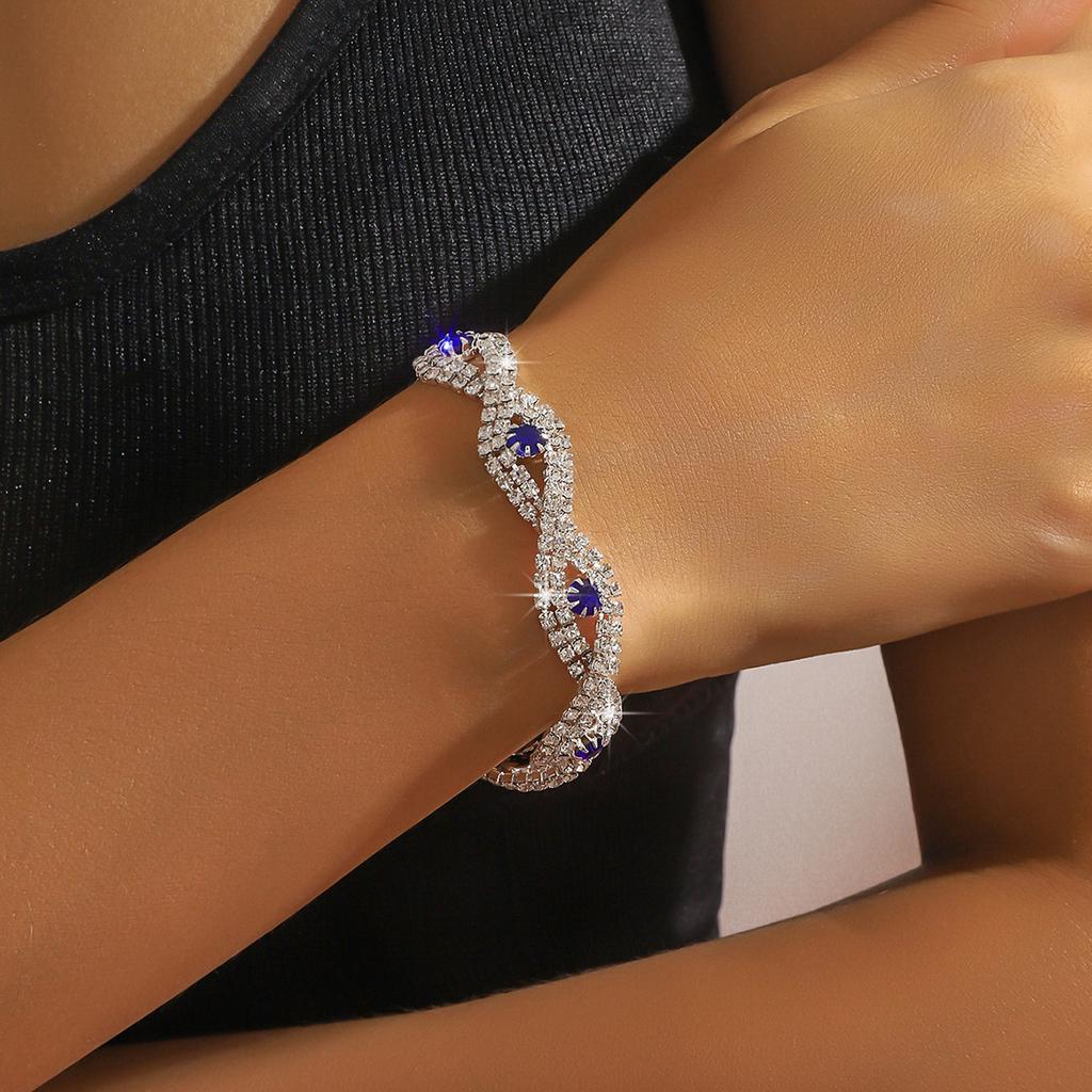 Bridal Accessories Necklace Earrings Jewelry Bracelet Banquet Dress Set Chain Fashion Temperament Accessories