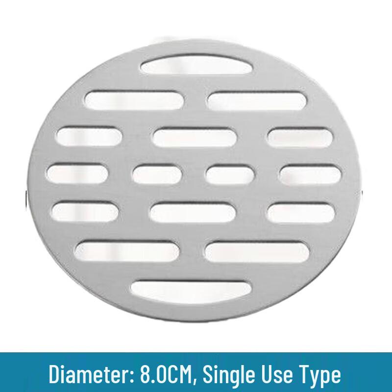 Stainless Steel Round Deodorant Floor Drain Cover