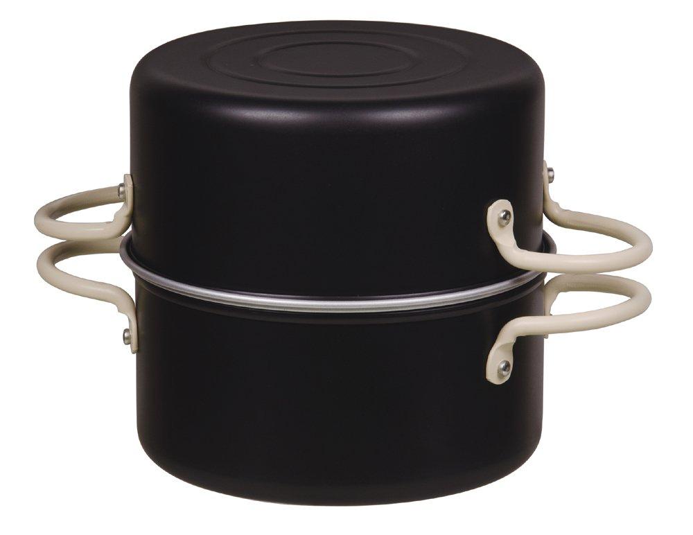 Pearl Metal Obe Fura Bento Box Iron Double-Handled Frying Pan Set 16cm HB-285