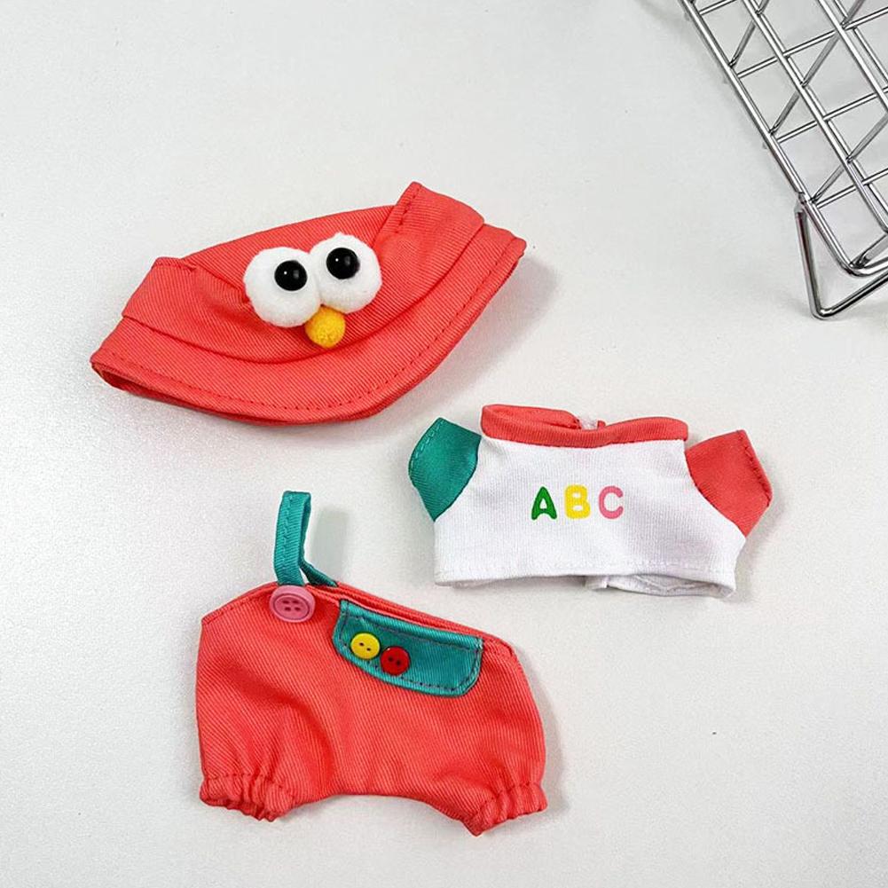 

Для 17 см Кукольная одежда Лабубу Модная одежда Толстовки Кукольная одежда Цветовые толстовки Кукольные аксессуары Милые украшения Маленькая одежда 01#