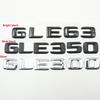 Letters Nameplate Badges Emblem Car Sticker For Mercedes-Benz X253 C253 GLC200d GLC220d GLC250d GLC300d GLC320d GLC350d GLC400d