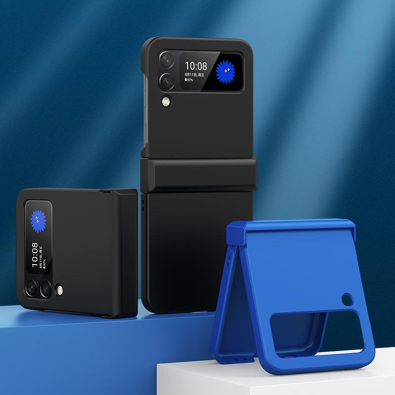 Stoßfestes, mattes, präzises Capa-Gehäuse für Samsung Galaxy Z Flip3 Flip 4 Flip4 Flip 3 5g Anti-Drop-Telefontasche für Samsung Z Flip3