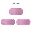 3pcs PU Leather Bags Bottom Oval Round Long Knitting Make Crochet For Homemade DIY Weaving Supplies Home Making Decor