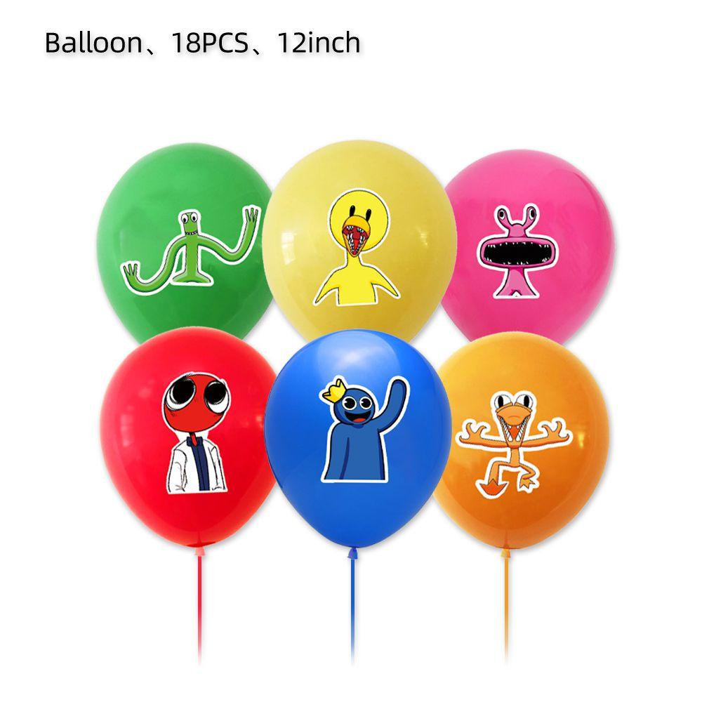 Vibrant Roblox Rainbow Friends Birthday Party Decorations Supplies Kit For Kids