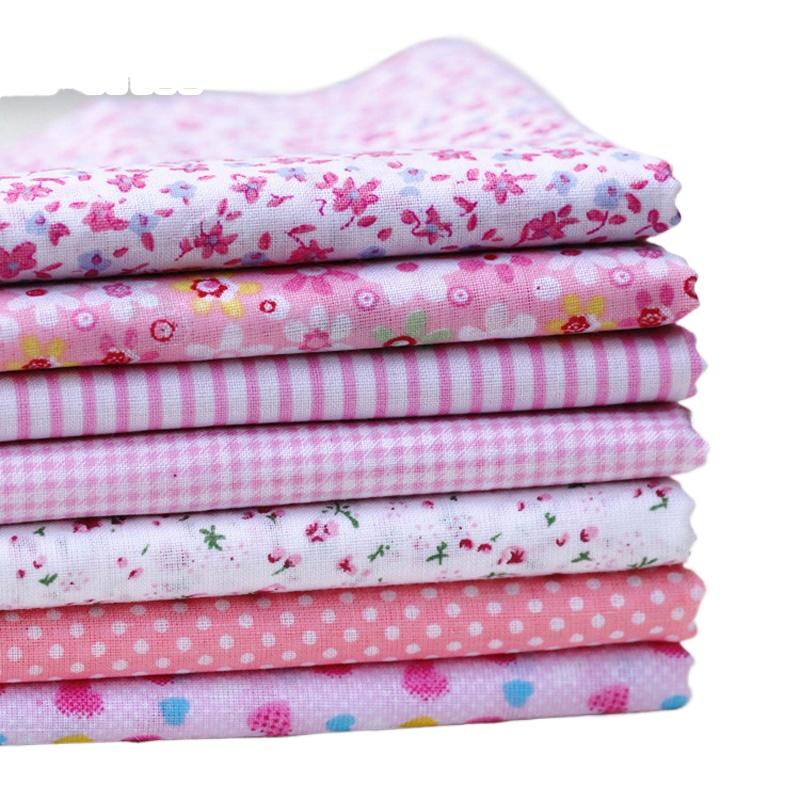 9 Farben handgefertigter Quiltbaumwollstoff Scrapbook-Bündel Patchwork DIY Nähhandwerk (Für dich:25x25cm)