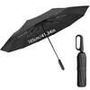 20 Bones Automatic Folding Umbrella Windproof Anti UV Protection Compact Travel Umbrella with Carabiner Handle