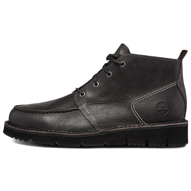 

Timberland Chukka Durable Shock-Absorbing Comfortable Ankle Outdoor Boots Men boots Black Gray A1JTV