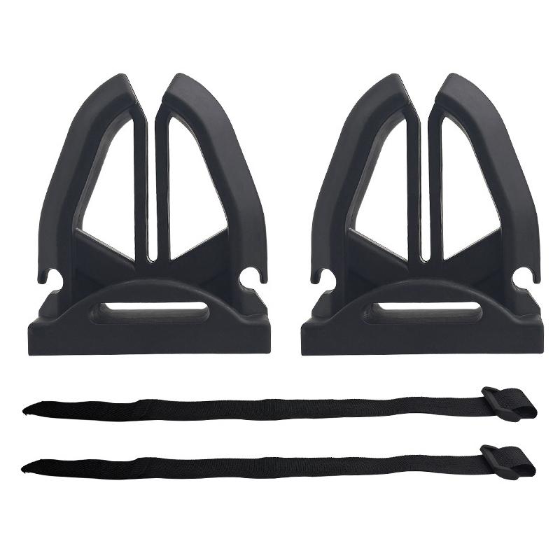 1/2Pcs Portable Silicone Fishing Rod Holder For Various Fishing Pole Fastener Binding Clip Tight Fishing Accessories