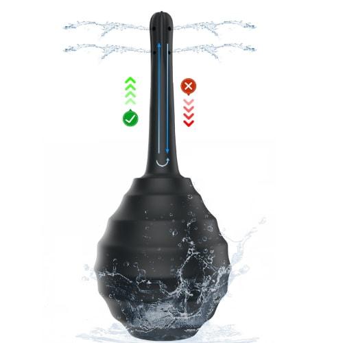 Ninonly Enema Pump, Multi-Purpose Irrigator, 330ml Large Capacity, Anti-Reflux, Manual Press, Vaginal Cleansing Syringe, Irrigation Pump, Lotion Injec