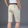 Men's Slim Fit Straight-Leg Five-Point Business Casual Shorts