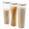 1PCS Multifunction Pasta Noodle Grain Cereal Bean Rice Food Storage Container Kitchen Sealed Box Food Canister for Kitchen Seasoning
