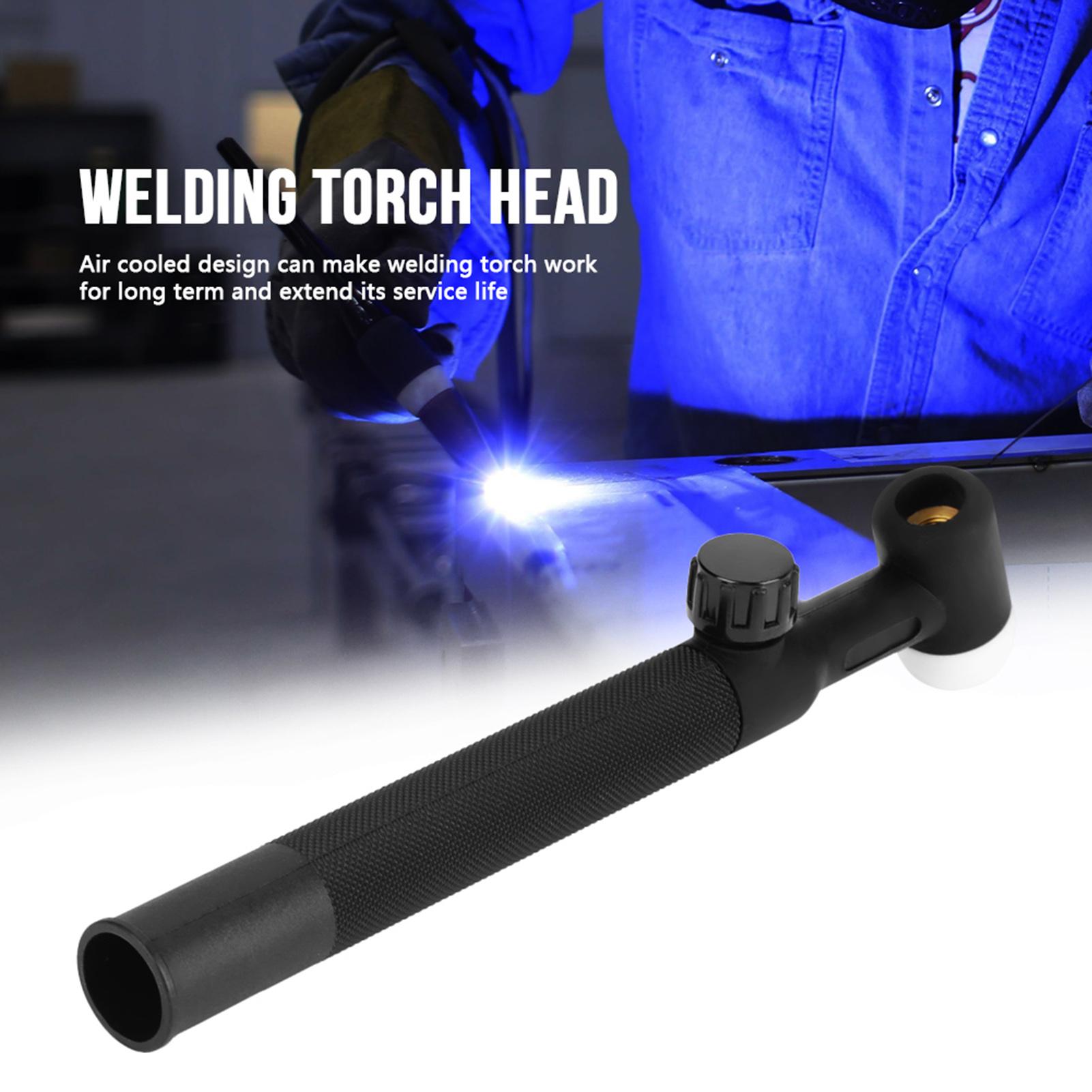 

Сварочная горелка TIG WP17V с гибким корпусом головки и клапаном, воздушное охлаждение, принадлежности для сварки TIG