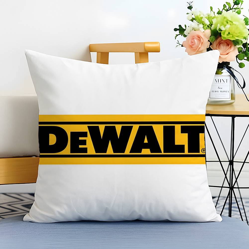 

Ящик для инструментов D-DeWalt-MT Крутая наволочка с принтом из матового флиса Подушка с эффектом кожи младенца Экологичная сублимационная печать 12x12Inch
