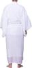 Long Washable Half Collar for [KYOETSU] Undergarment, Undergarment, Men, Men's (L, White)