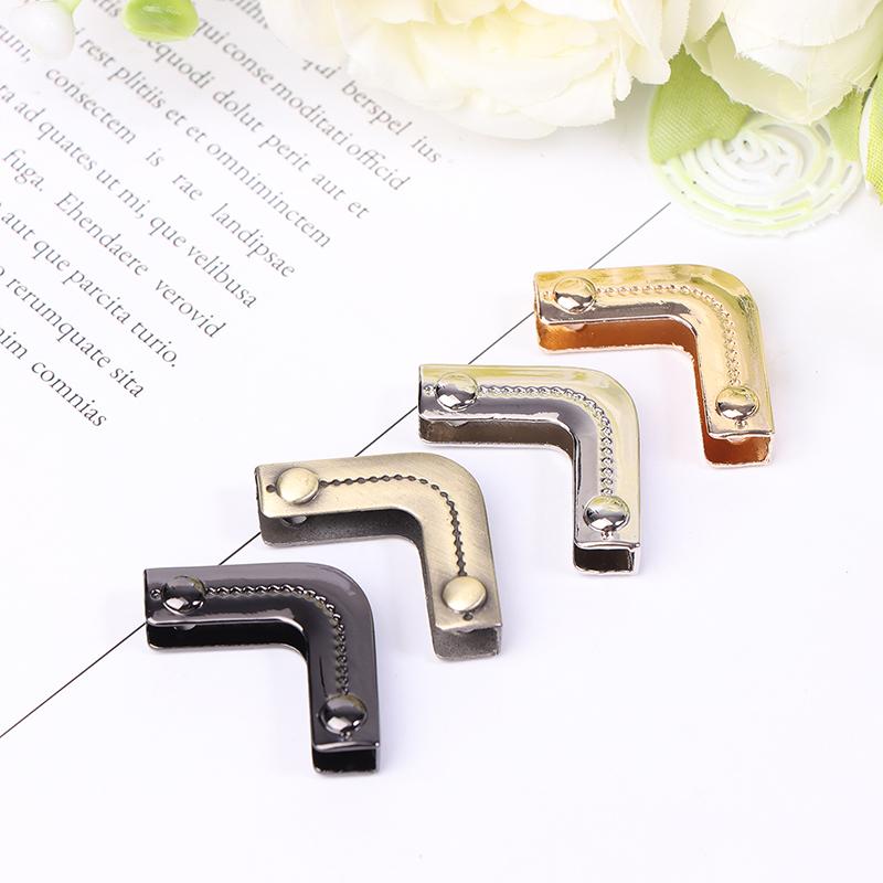 1Pc Metal Bag Corner Corners Decor End Clip Edge Banding Bag Accessories Leather Decorative Corner Banding Decorative Strips