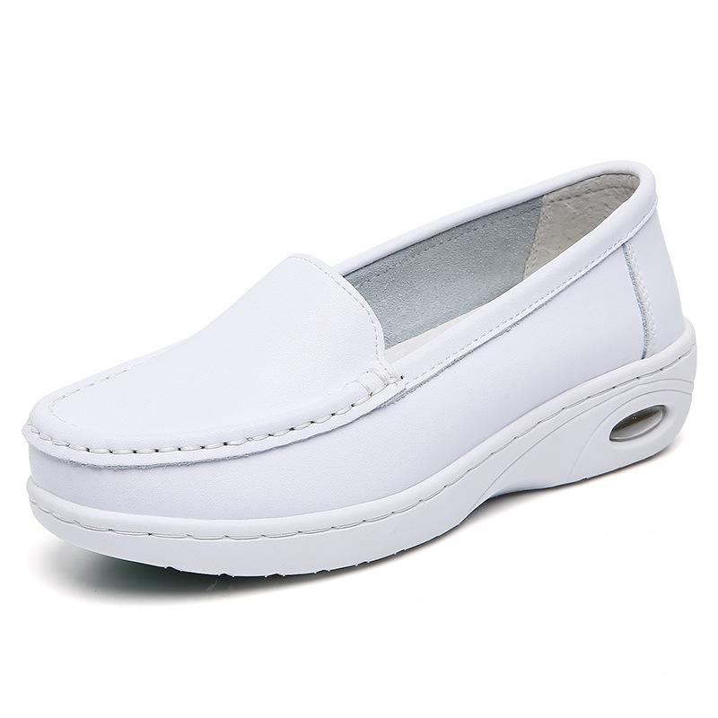 Women s Breathable Non-slip Mid-heel Medical Nurse Shoes with Soft, Anti-odor Thick Soles 38