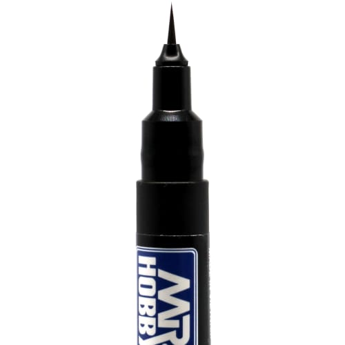 GSI Creos Mr. Hobby Marker, Inking Extra Fine Tip, Gray, for Model Painting, CM102