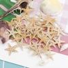 Good-100Pcs Natural Starfish Seashell Beach Craft Natural Sea Stars DIY Beach Wedding Decoration Crafts Home Decor 1-5Cm