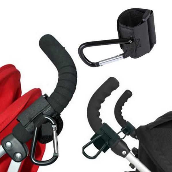 

2 PCS Firm+Aluminium Alloy Stroller Hook for Pram Baby Carriage Type A