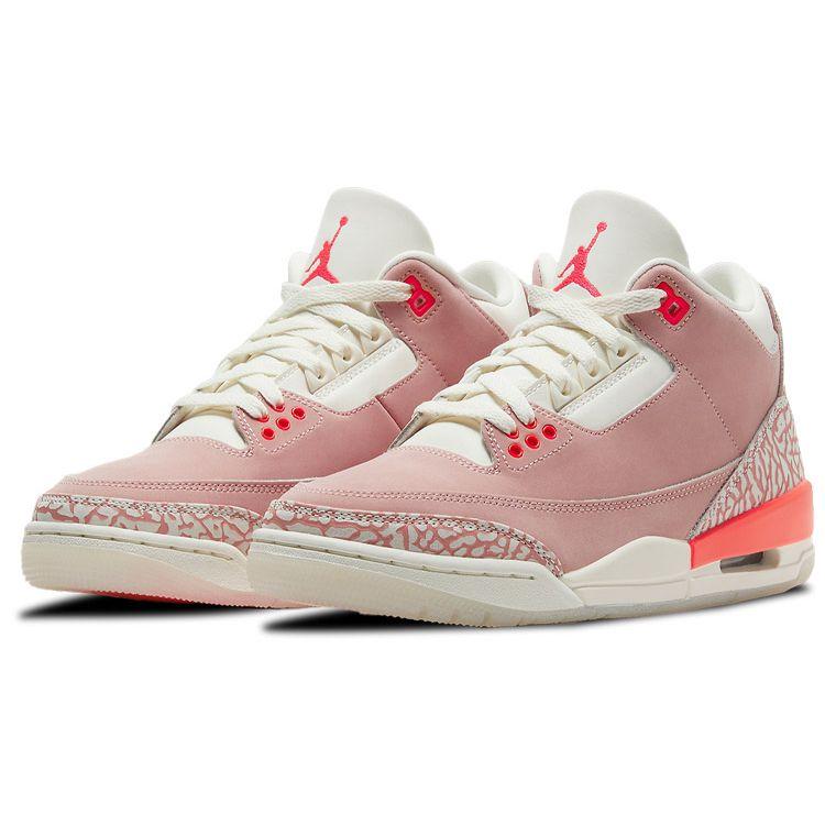 Air Jordan 3 Retro Rust Pink Dámské Tenisky Plátno Bílá Purpurová CK9246-600