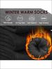 3pcs Thickened Cashmere Cloth Mid ,calf Cotton Socks , Warm And Cold ,proof Men's Mid ,calf Thermal Socks