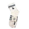 Men's Fashion Point Logo Mid-Calf Crew Socks 4 Pairs