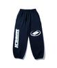 Sseochi410 Curve Logo Jogger Pants Navy