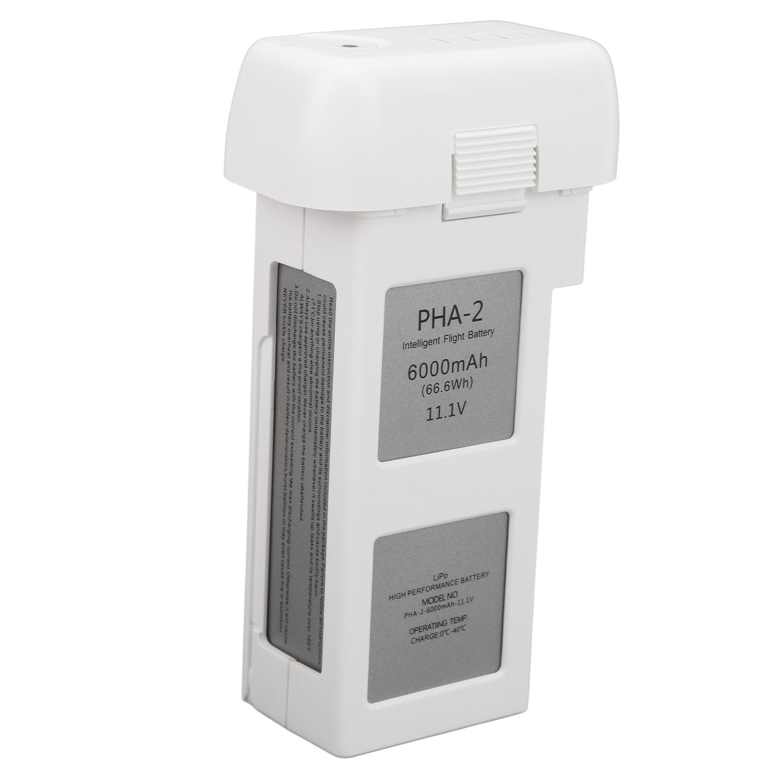 

Інтелектуальна акумуляторна батарея 6000 мАг 11,1 В 66,6 Вт·год Високопродуктивна акумуляторна батарея для дрона Phantom2