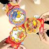 Paper Money Pocket Rotating Red Envelope Cartoon God of Wealth Envelopes Lucky Gifts  Kids Gifting