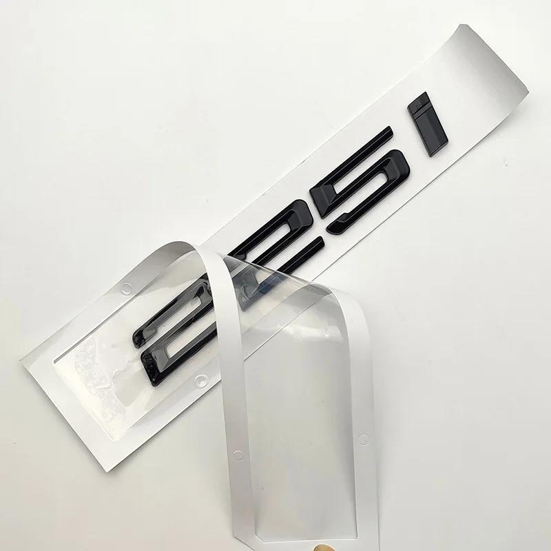 1Pc 3D ABS Car Trunk Letters 216i 218i 220i 218d 230d 225i 235d 230i 235i 240i Logo Emblem Badge Sticker For F45 F22 F23 G42 F46