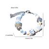 Multicolor Adjustable Beaded Bracelet Skin Friendly Jewelry Trendy Accessory For Teens Girls Casual Wear Handchain
