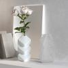 1 Set DIY Blumenvase Silikonform Handgefertigt Stapelwürfel Dekorative Vase Epoxidharz Gießform Vasen Basteln Gips Zementform
