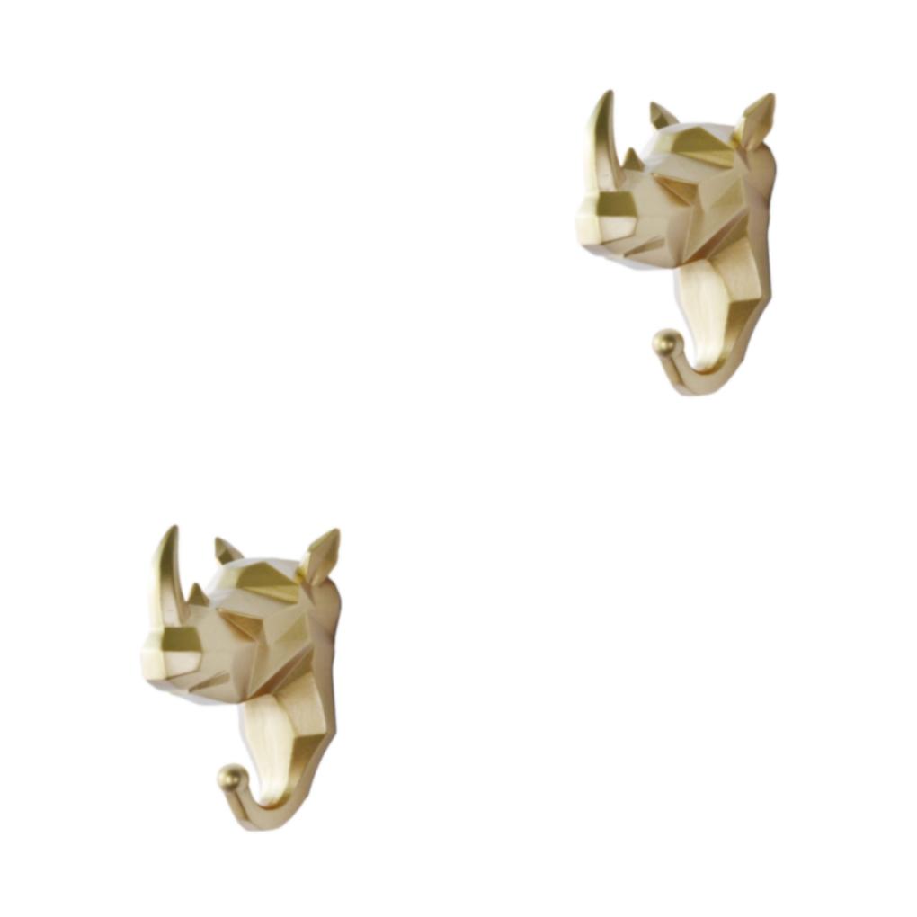 Unique And Functional Animal Head Coat Hook For Home Made Of Resin Animal Head Key Hook Animal Shape