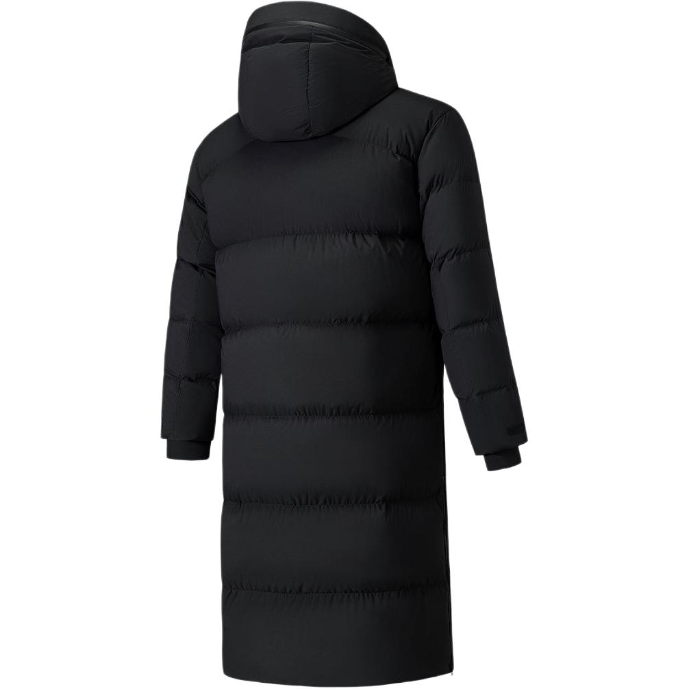 Anta Champion All-Weather Series Solid Color Hooded Comfortable Versatile Down Jacket Men Outerwear 152540935-3