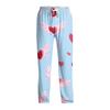 Men's Valentine's Day Printed Drawstring Long Pants Casual Pajamas