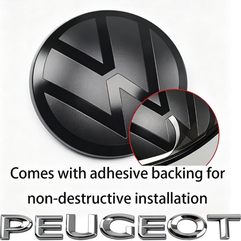 IMNOV1 Not Affect ACC Car Front Grill Rear Trunk Emblem Lid For VW Polo Golf MK6 MK7 Passat Tiguan CC T-ROC Arteon Atlas Jetta Hub Cap