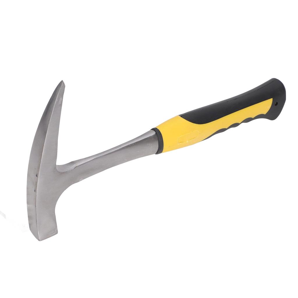 Brick Hammer Rubber Handle Impact Resistant Geological Pointed Head Duckbill Hammer S