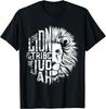 Lion of Tribe of Judah Religious Graphic Christian Worship T-Shirt