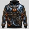 Halloween Hoodie 2026 Trendiger 3D-Druck Gothic Streetwear Übergroßer Pullover Geist Kürbis Totenkopf Hexe Horror Vintage Lässig