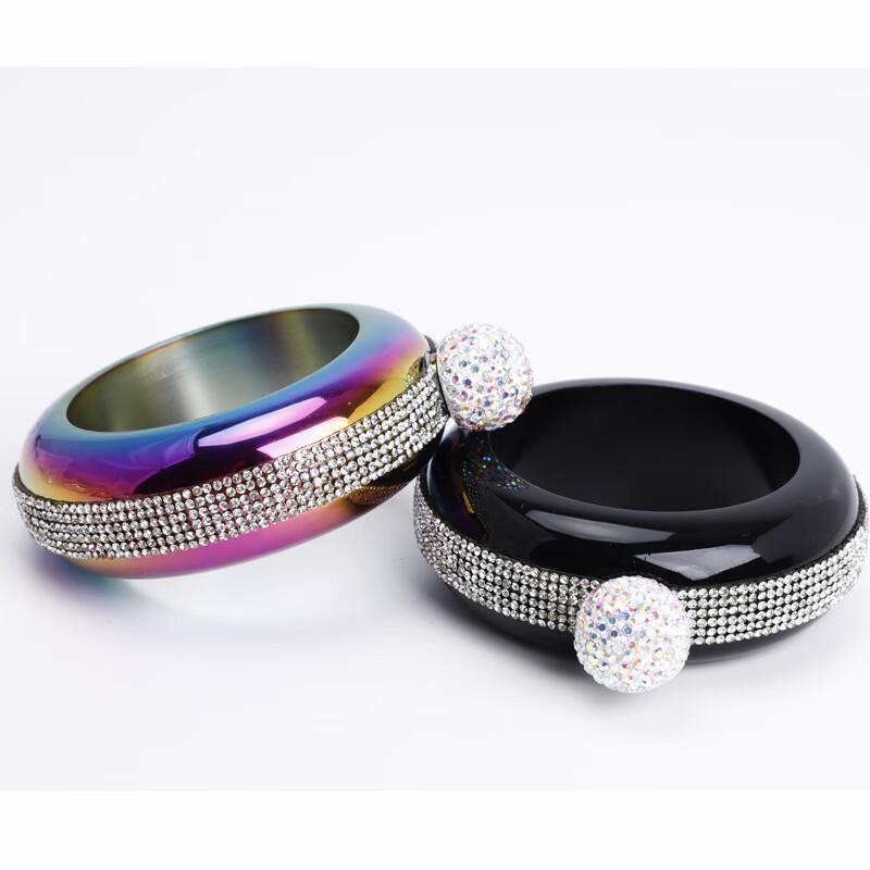 Stainless Steel Rhinestone Bracelet Flask