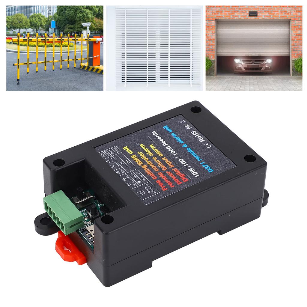 DN371 Dørtilgangskontroller 2G GSM fjernkontroll Strøm På Av Alarmenhet Bytteinngang