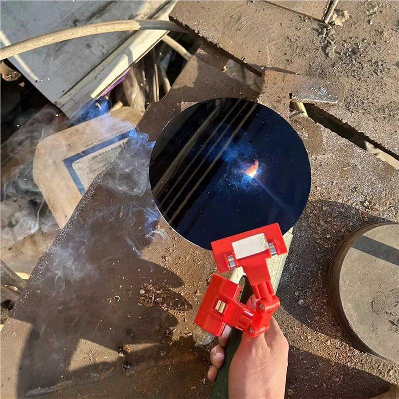 Aug. 5X Clip-On Round Shading Cover Welding Eye Protection Shade Welding Shield Protective Shield Welding Torch Accessorie